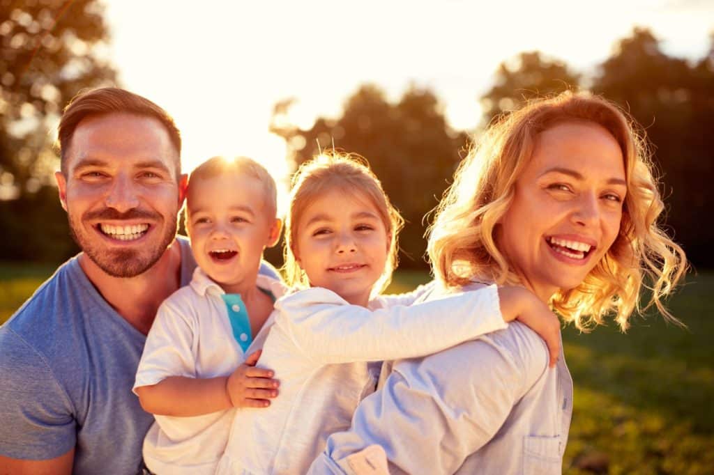 Family dentistry that creates happy smiling families